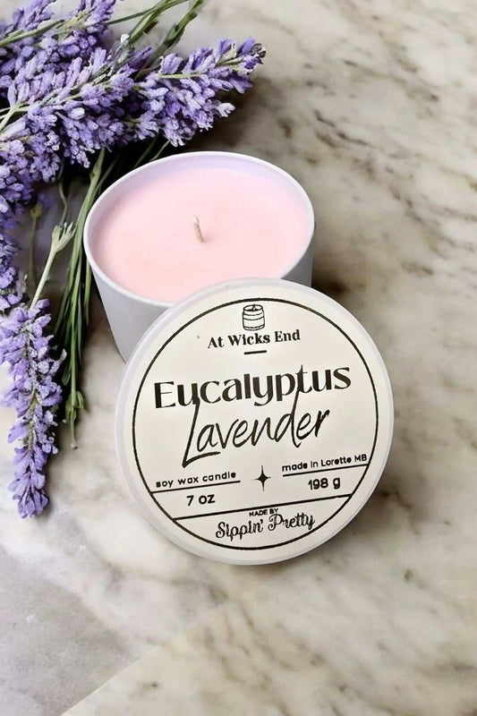 Eucalyptus Lavender Candle - Pure Wash