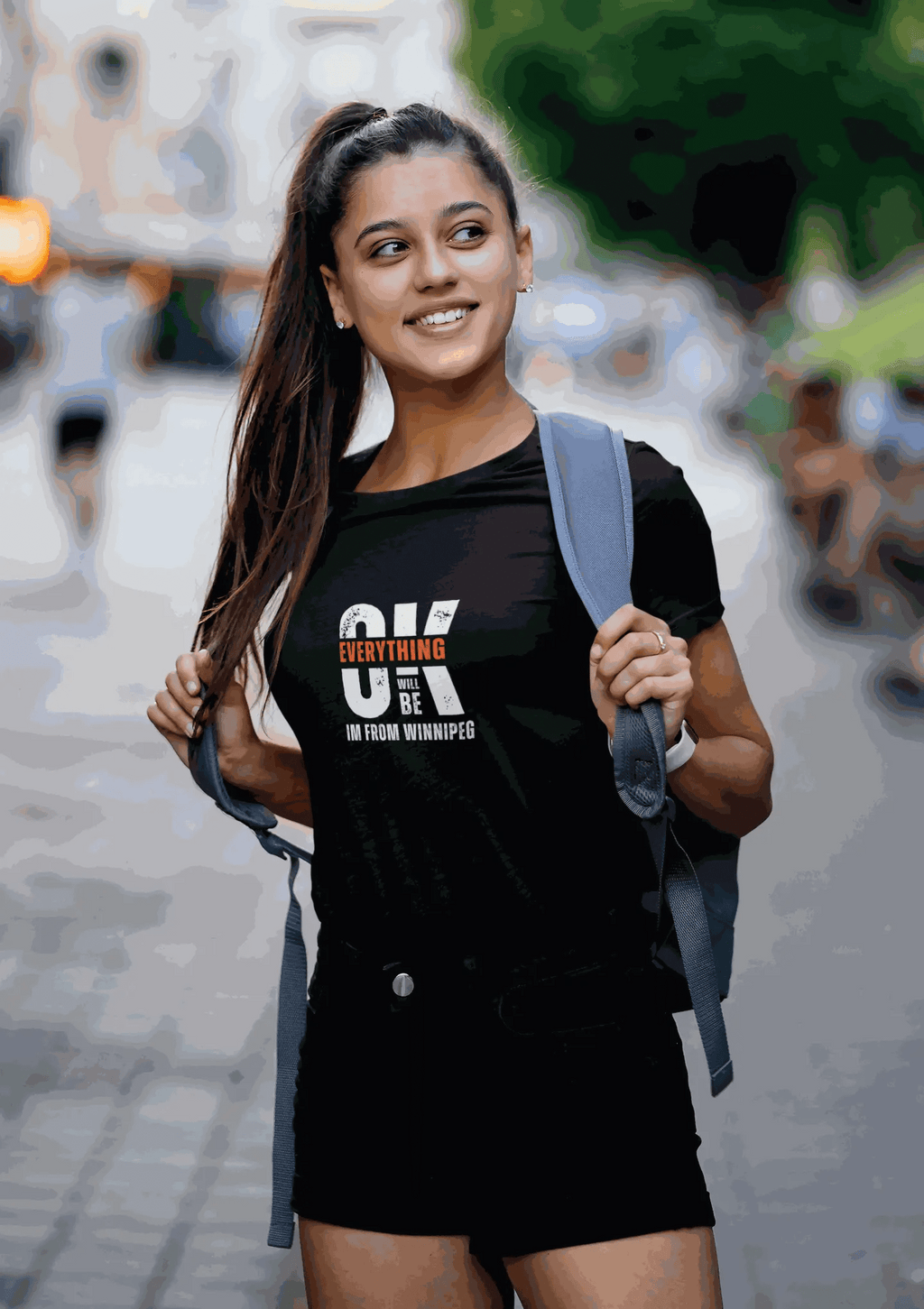 Everything will Be OK I’m From Winnipeg - T-Shirt - Pure Wash