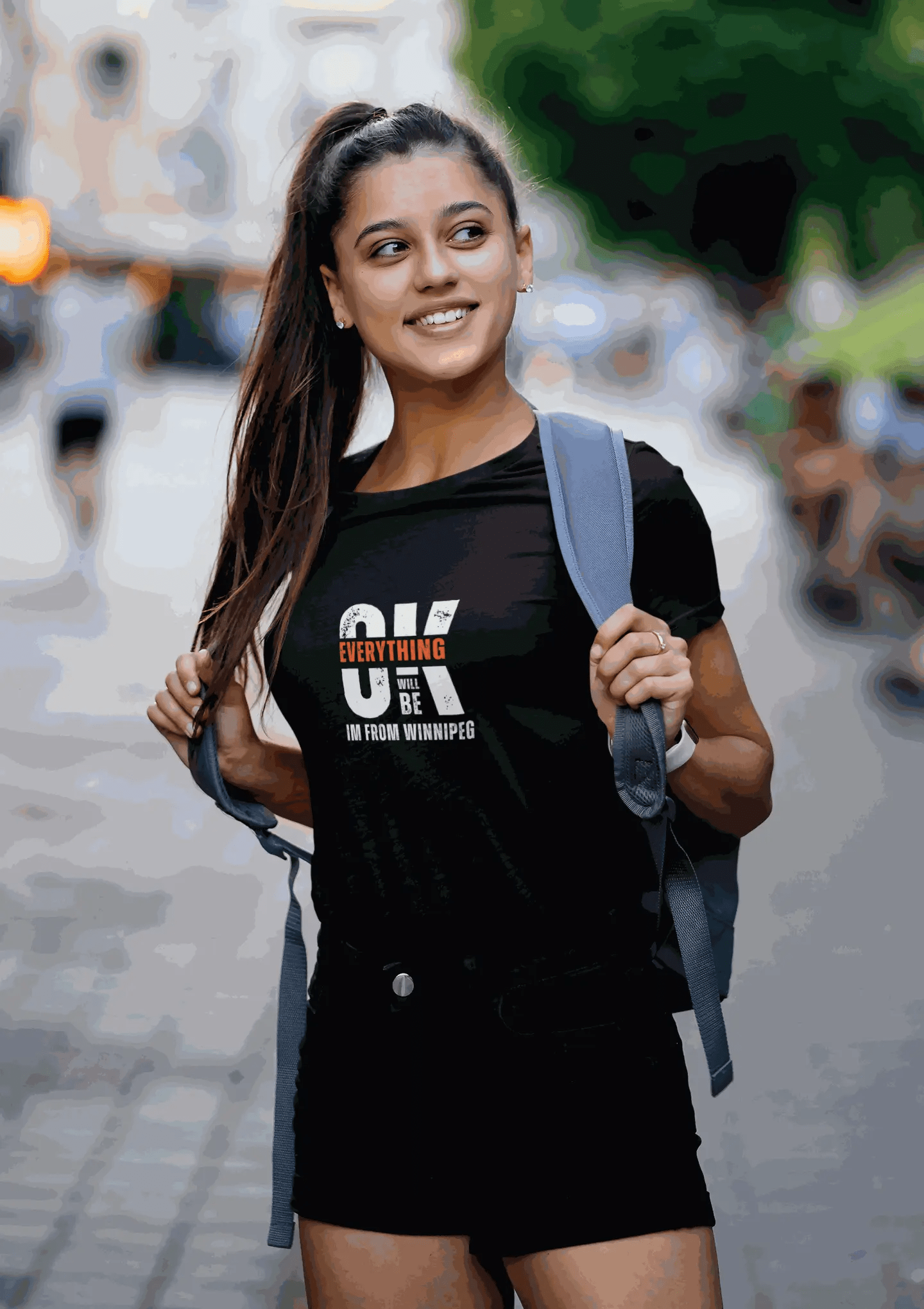 Everything will Be OK I’m From Winnipeg - T-Shirt - Pure Wash