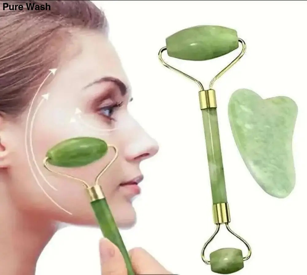 Facial Roller and Scraper - Pure Wash
