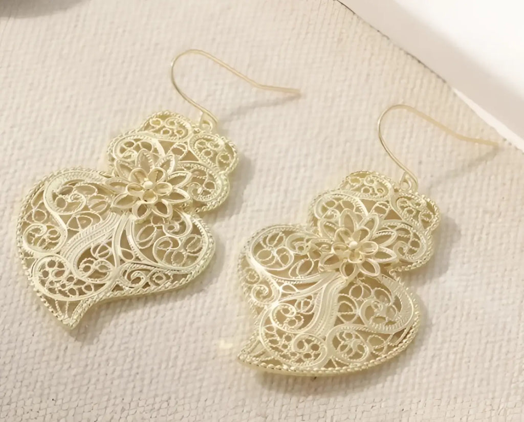 Filigree Earings - Gold - Earings