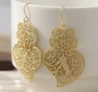 Filigree Earings - Gold - Earings