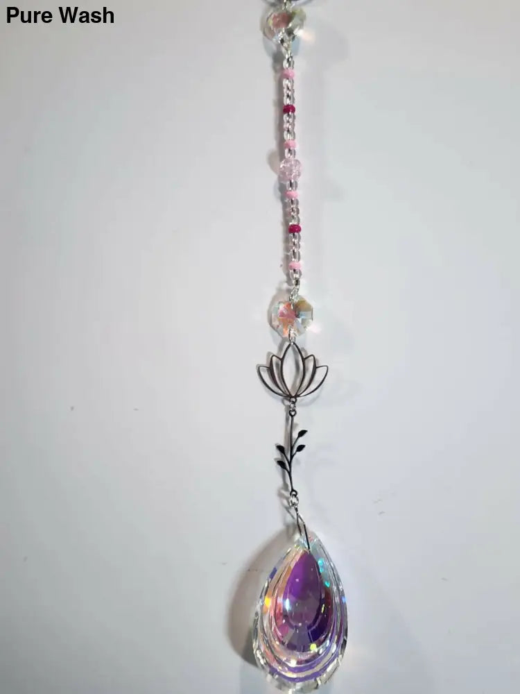 Flower 1 Long Suncatcher - Pure Wash Canadian Made - Winnipeg