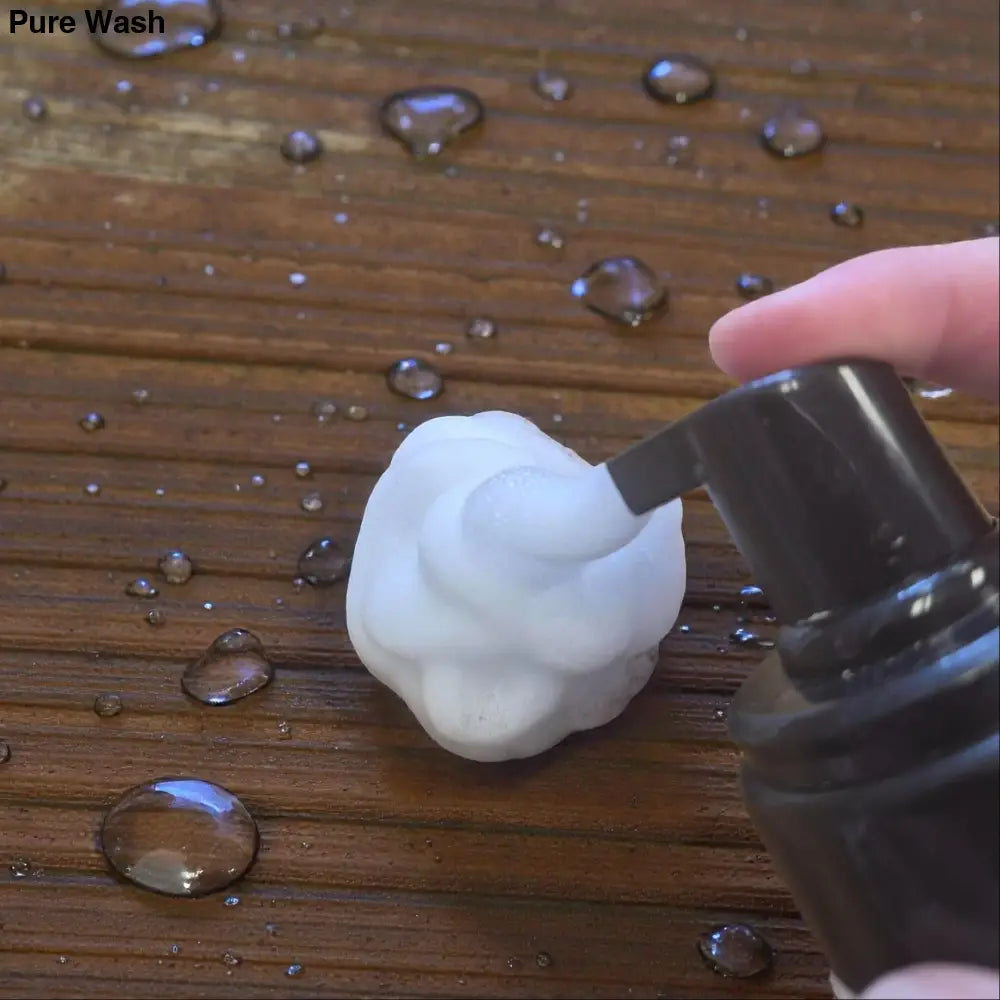 Foaming hand soap bottle with pump dispenser – Pure Wash