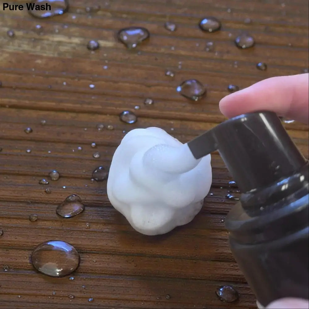 Foaming hand soap bottle with pump dispenser – Pure Wash