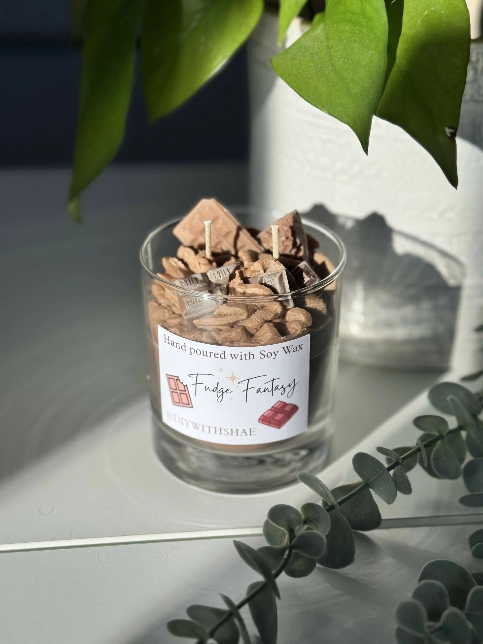 Fudge Fantasy Dessert Soy Wax Candle - Pure Wash