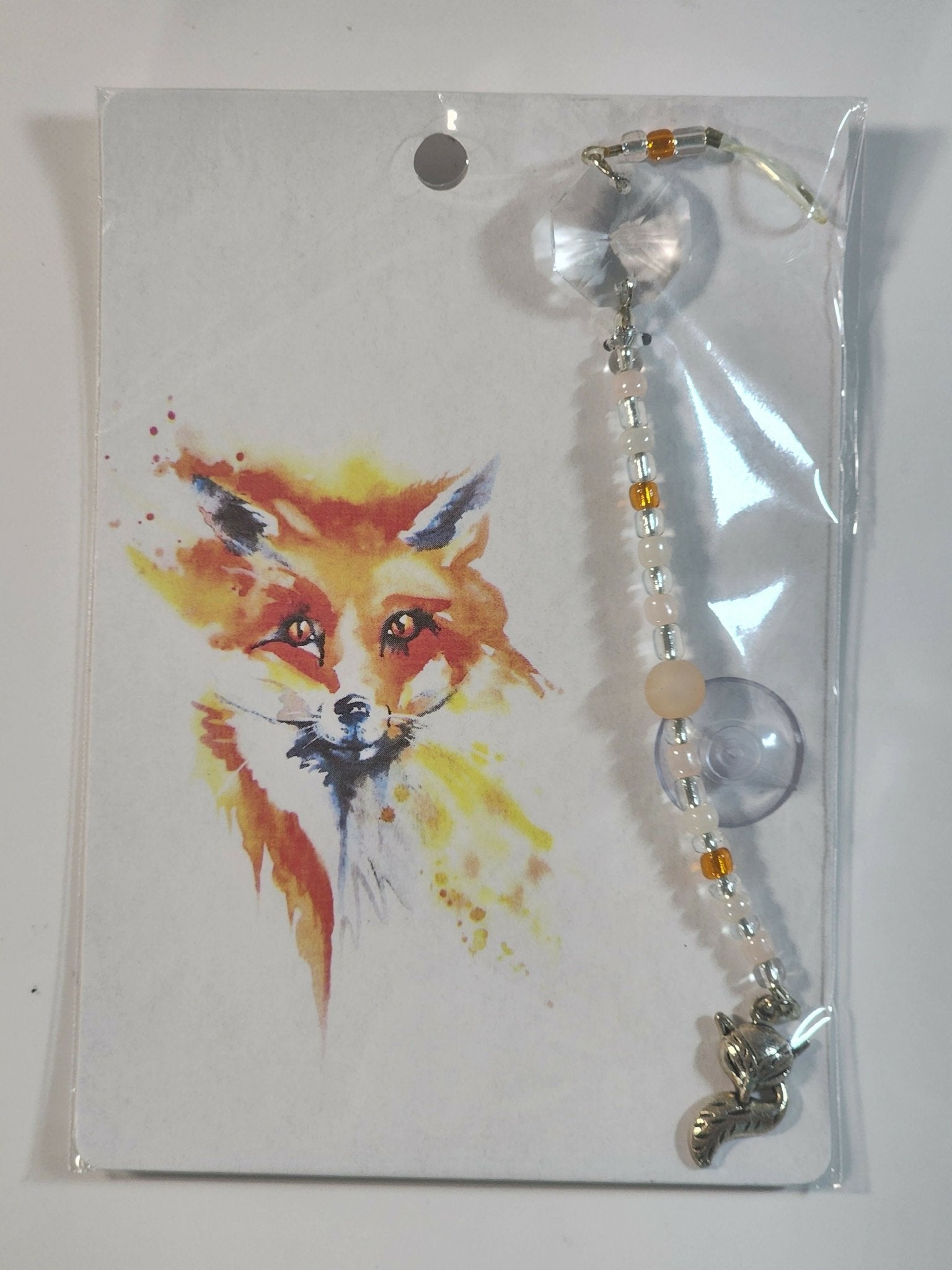 Small Fox Suncatcher 1 - Pure Wash Canadian Made - Winnipeg
