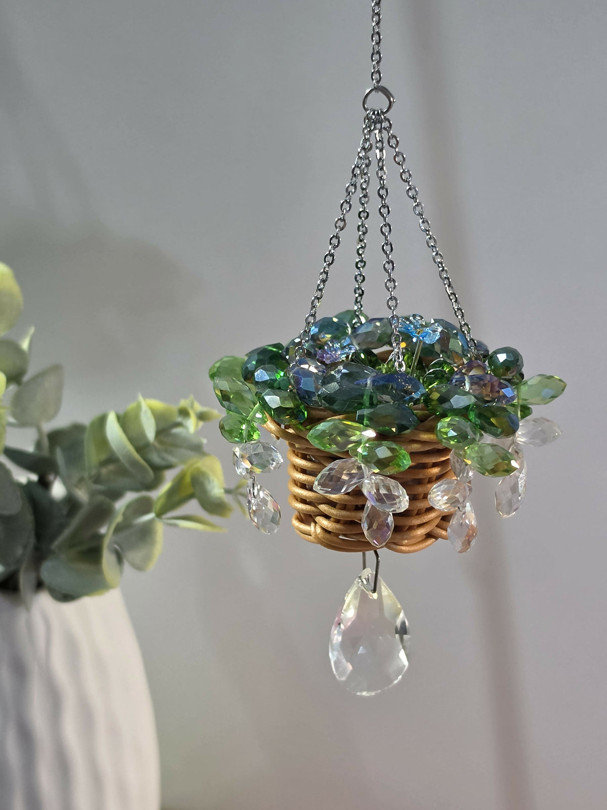 Hanging Forever Plant Suncatcher