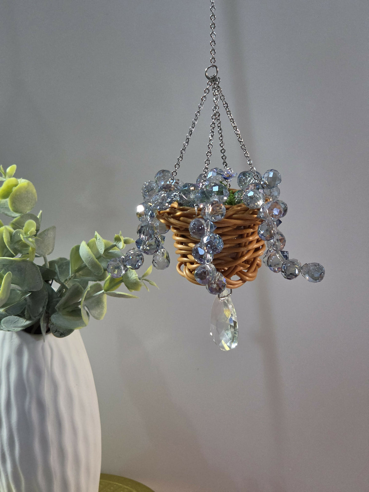 Hanging Forever Plant Suncatcher