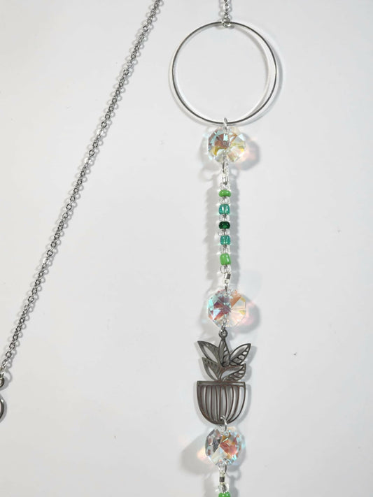 Plants 2 Long Suncatcher - Pure Wash Canadian Made - Winnipeg