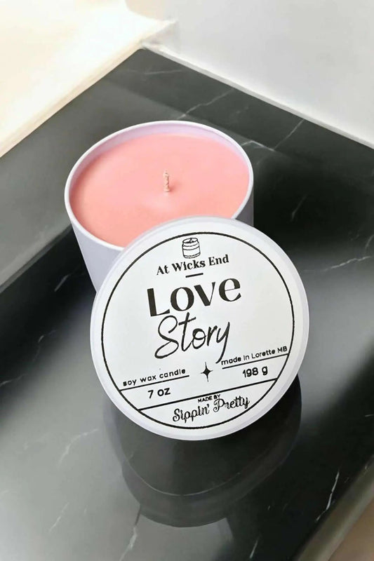 Love Story Candle - Pure Wash