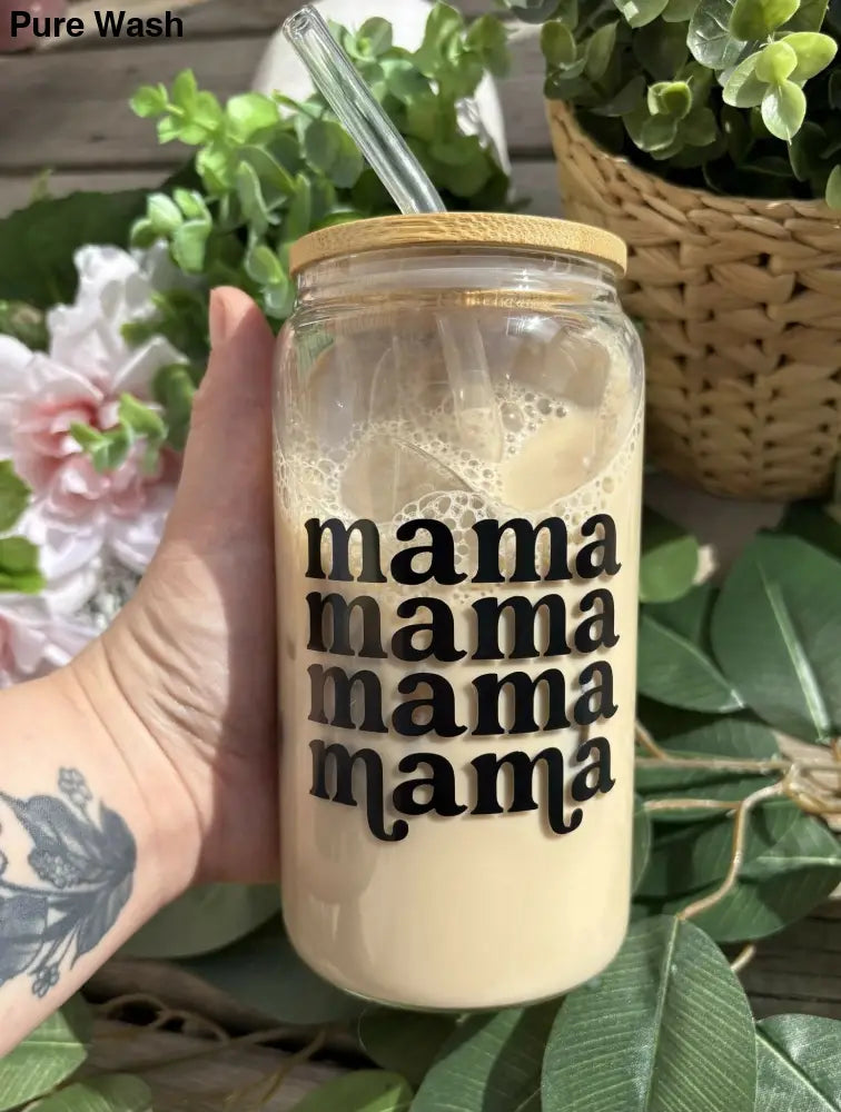 Mama Glass Cup - Pure Wash