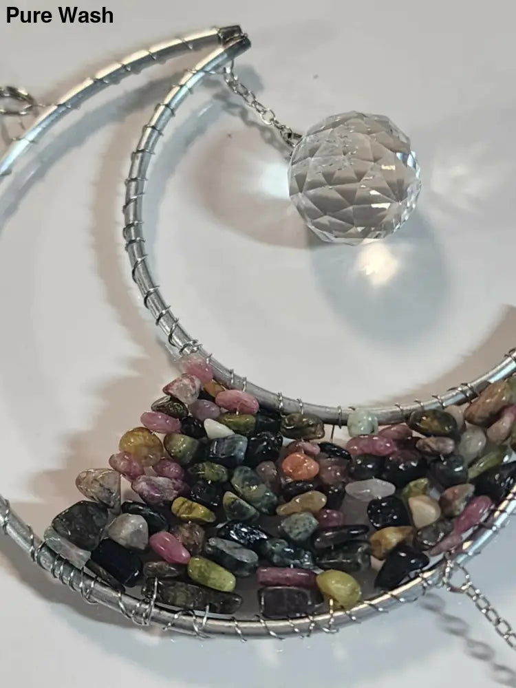 Mini Moon Suncatcher 1 - Pure Wash Canadian Made - Winnipeg