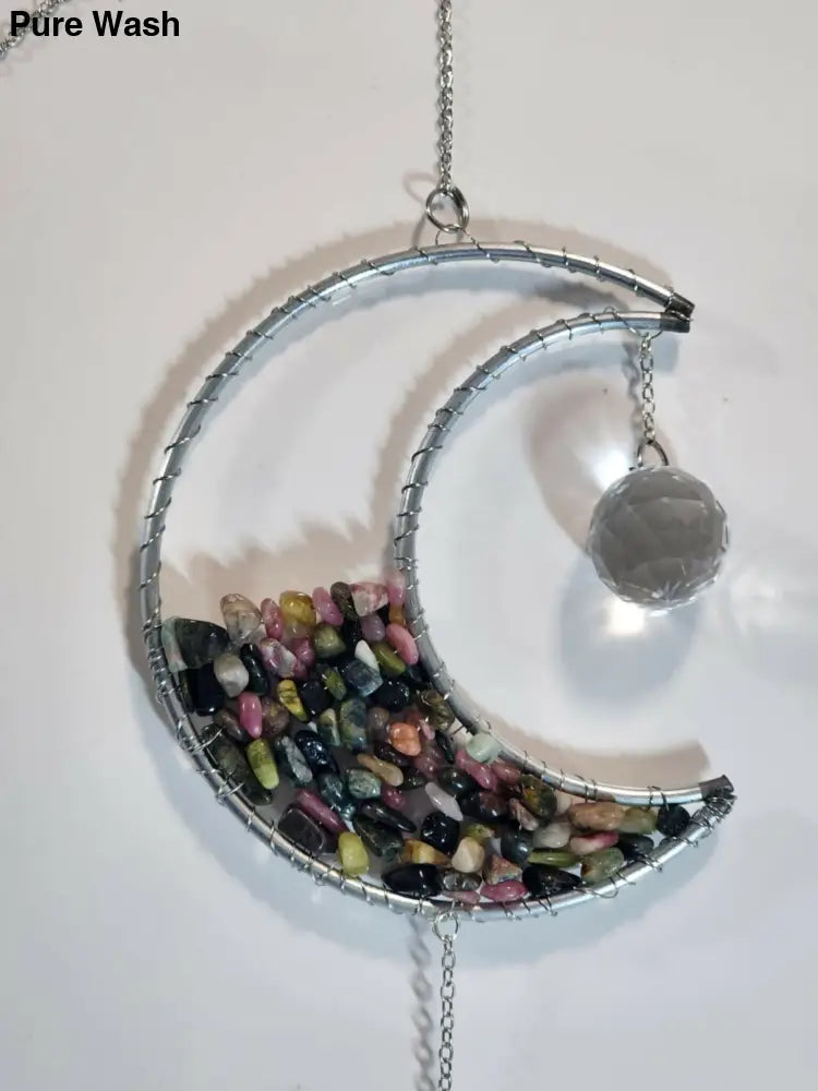 Mini Moon Suncatcher 1 - Pure Wash Canadian Made - Winnipeg