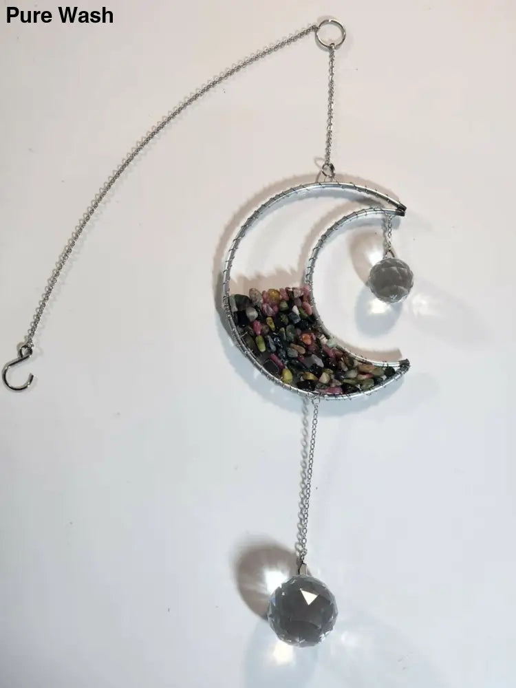 Mini Moon Suncatcher 1 - Pure Wash Canadian Made - Winnipeg