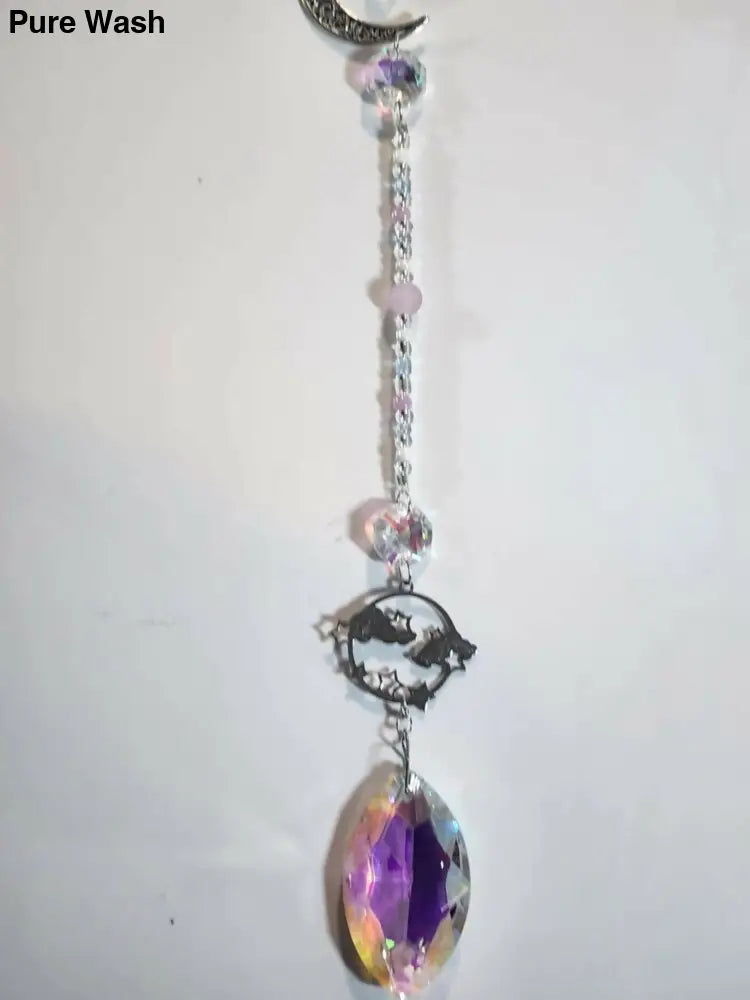 Moon Cloud Long Suncatcher - Pure Wash Canadian Made - Winnipeg