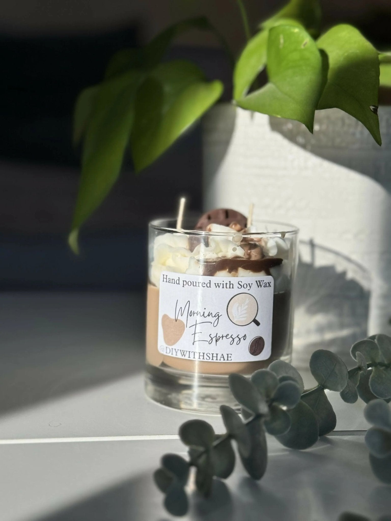 Morning Espresso Dessert Soy Wax Candle - Pure Wash