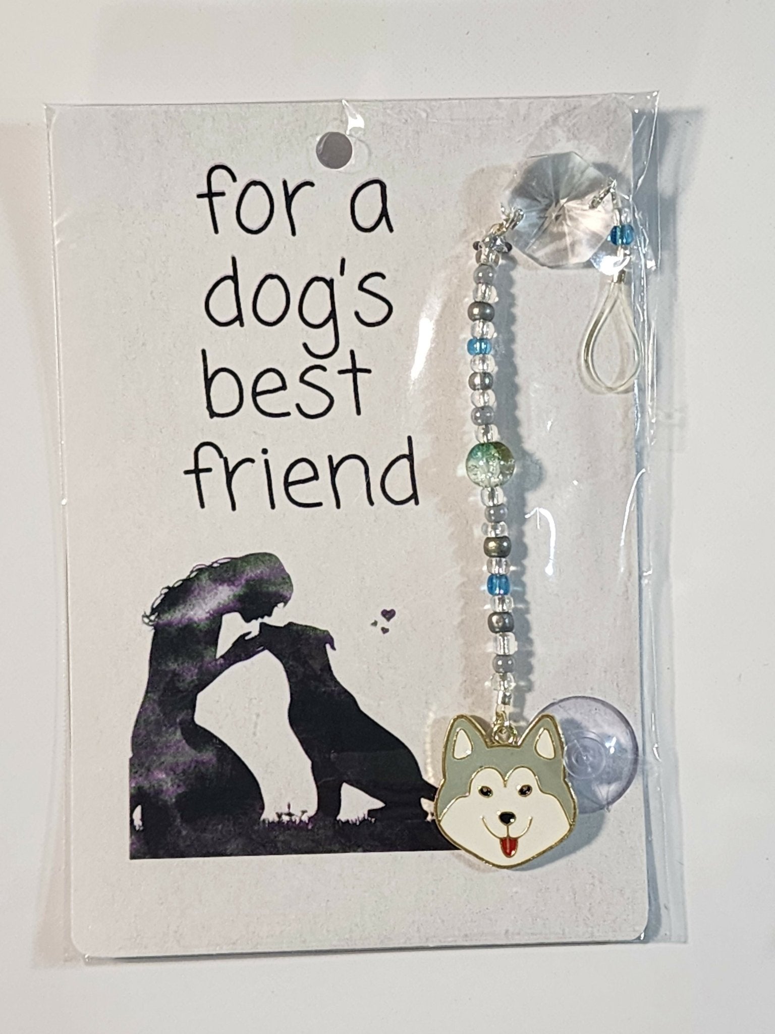 Small Dog Suncatcher 1 - Pure Wash Canadian Made - Winnipeg