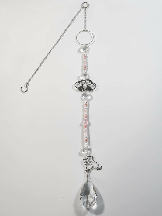 Cats 2 Long Suncatcher - Pure Wash Canadian Made - Winnipeg