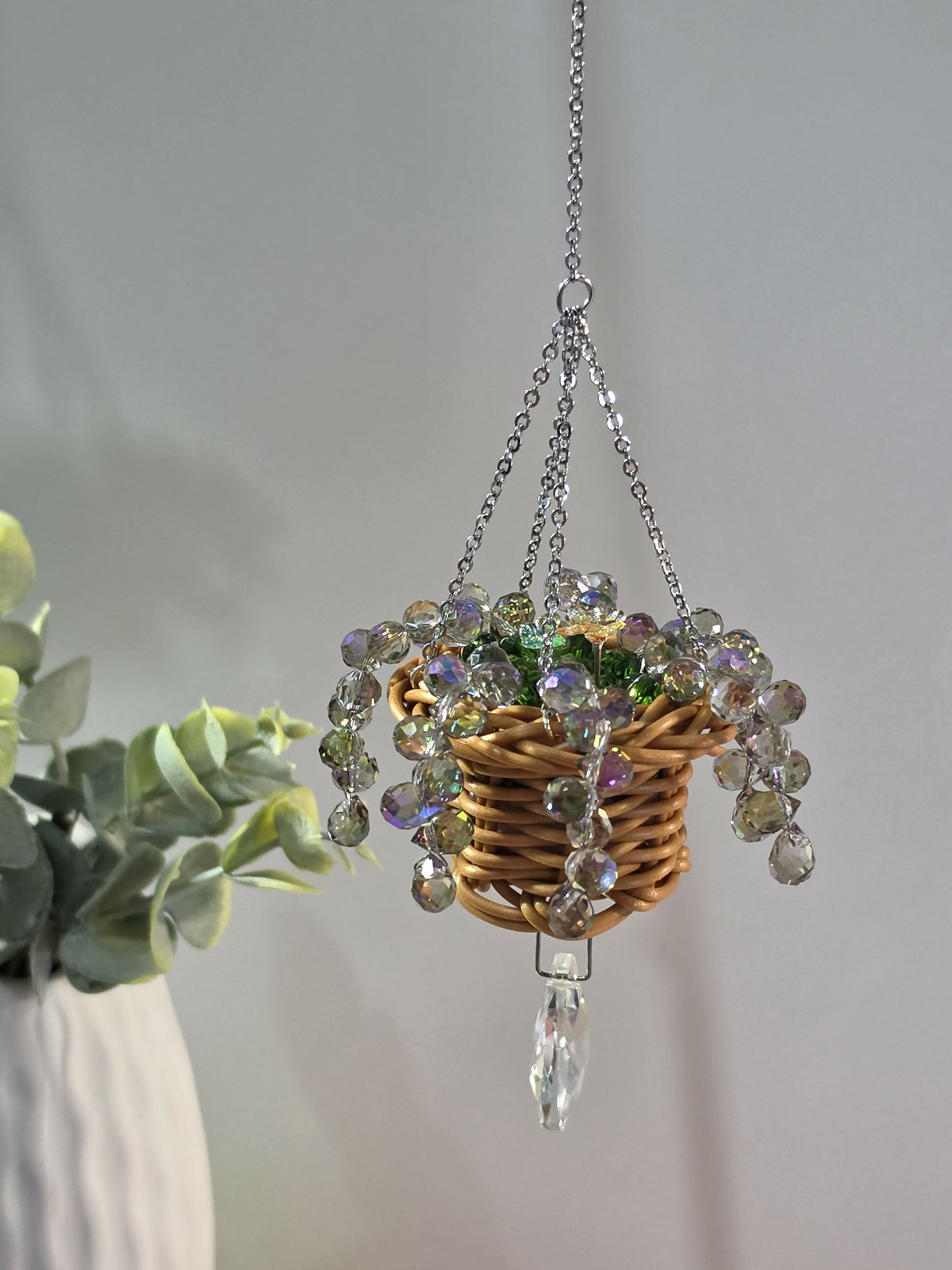 Hanging Forever Plant Suncatcher