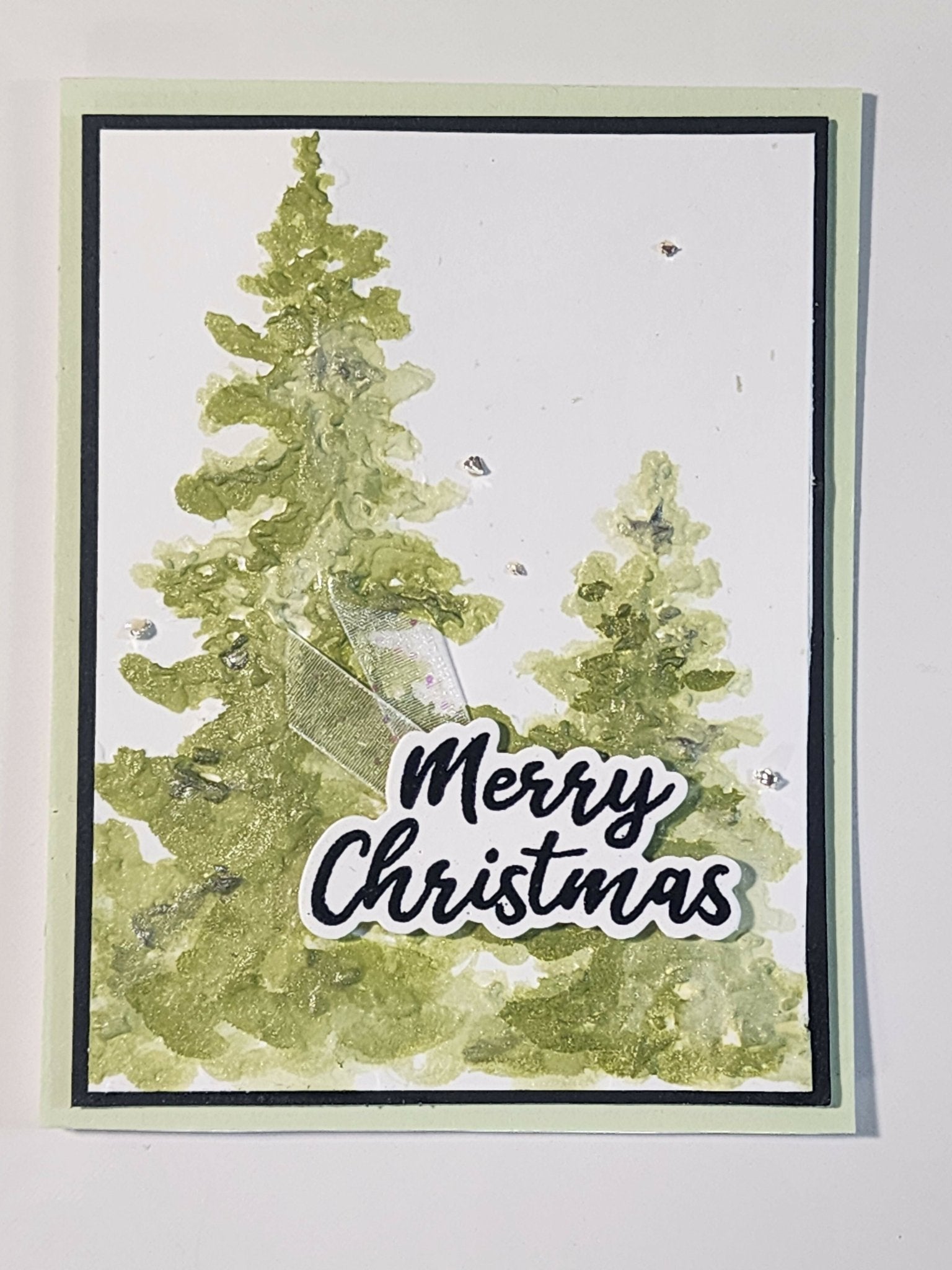Christmas Tree Card - Pure Wash Canadian Made - Winnipeg