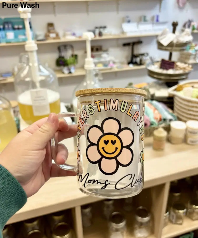 Overstimulated Moms Club Mug - Pure Wash Canadian Made - Winnipeg