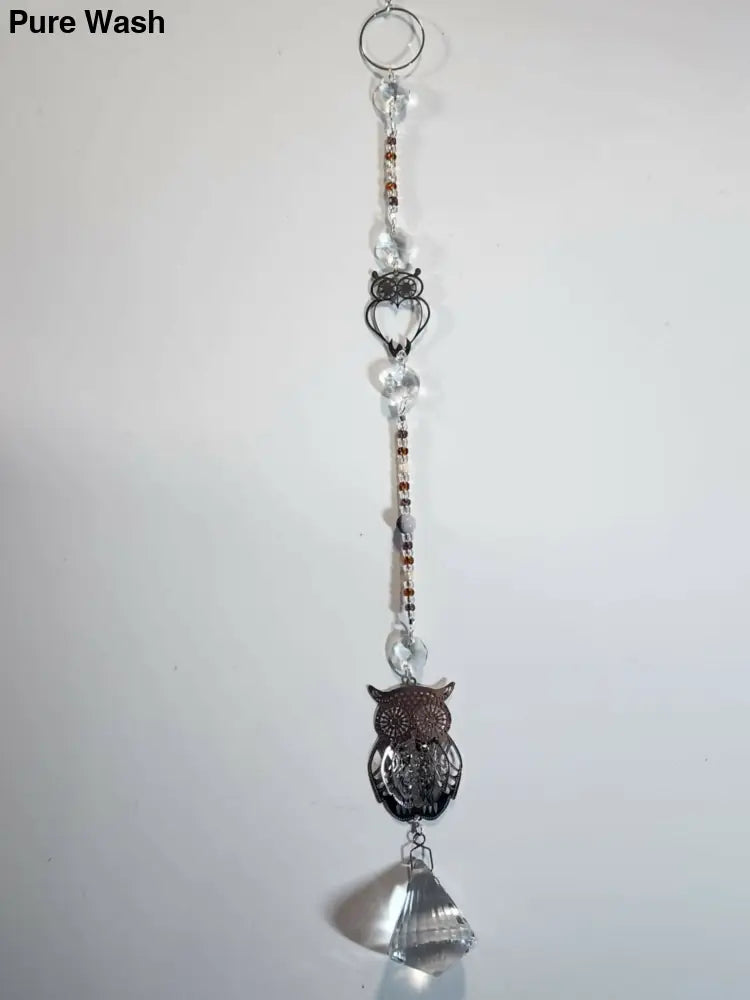 Owl Long Suncatcher - Pure Wash Canadian Made - Winnipeg