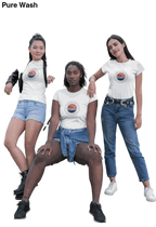 "Paradise Surfing (Not in Winnipeg)" 100% Cotton T-Shirt - Pure Wash