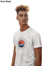 "Paradise Surfing (Not in Winnipeg)" 100% Cotton T-Shirt - Pure Wash