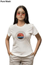 "Paradise Surfing (Not in Winnipeg)" 100% Cotton T-Shirt - Pure Wash