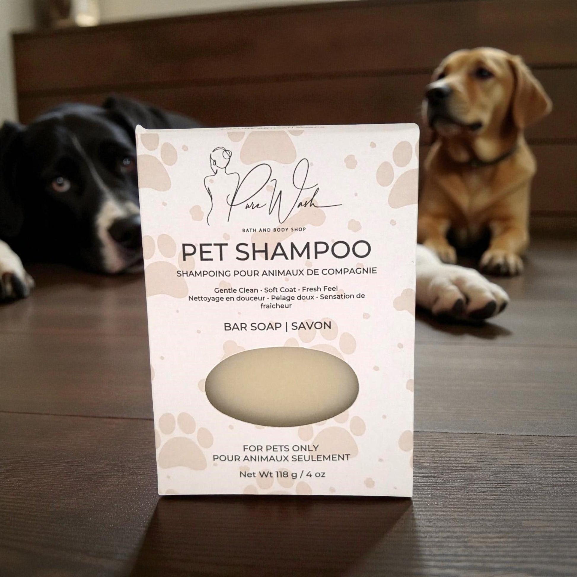 Pet Shampoo Bar with Neem Oil – Pure Wash