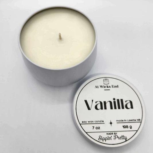 Vanilla Candle - Warm and Comforting Scent | CG Pure Wash