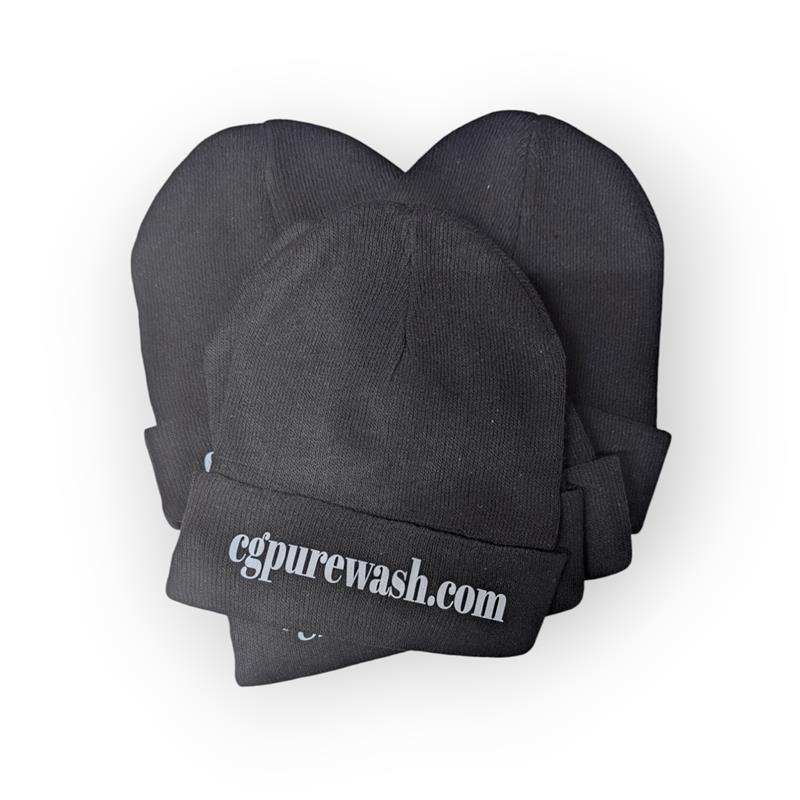Pure Wash Branded Beanie Swag - Pure Wash