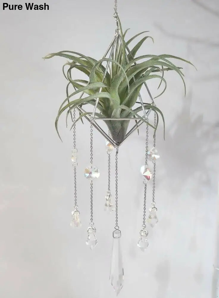 Pyramid Air Plant Suncatcher 1 - Pure Wash Canadian Made - Winnipeg