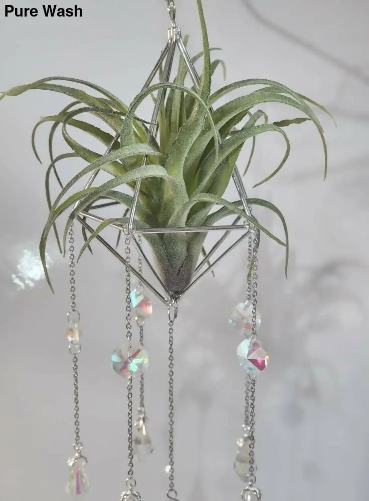 Pyramid Air Plant Suncatcher 1 - Pure Wash Canadian Made - Winnipeg