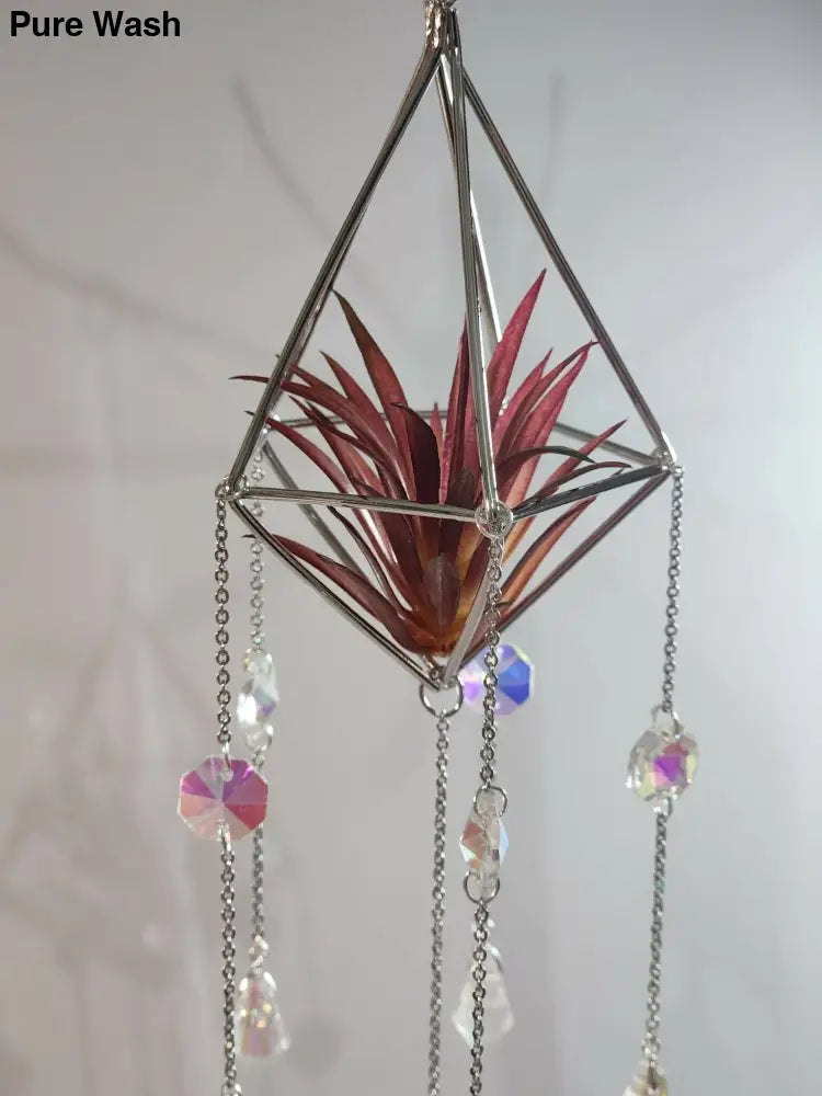Pyramid Air Plant Suncatcher 2 - Pure Wash Canadian Made - Winnipeg