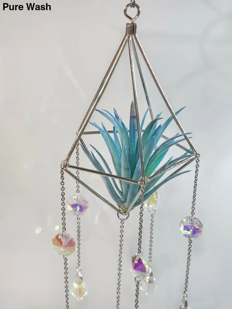 Pyramid Air Plant Suncatcher 3 - Pure Wash Canadian Made - Winnipeg