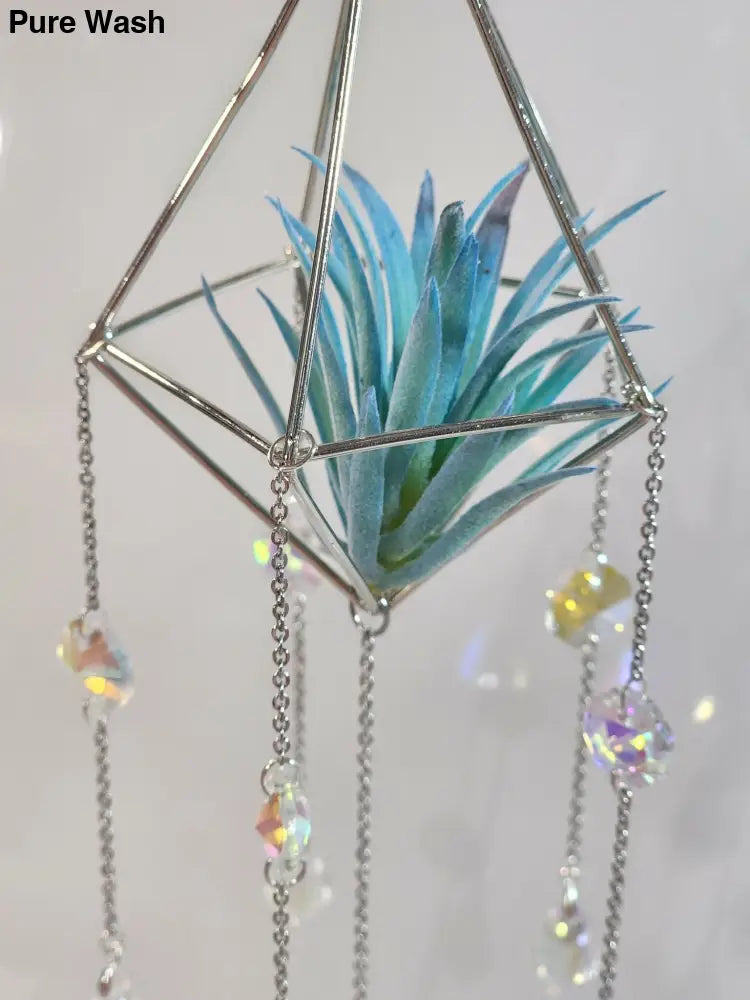 Pyramid Air Plant Suncatcher 3 - Pure Wash Canadian Made - Winnipeg