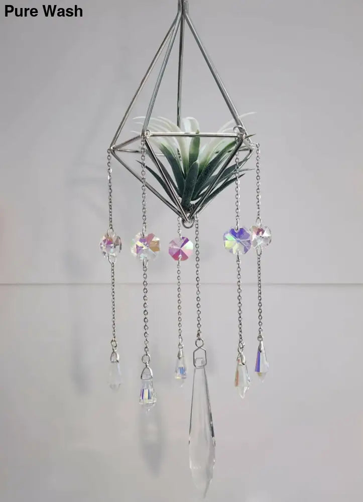 Pyramid Air Plant Suncatcher 5 - Pure Wash Canadian Made - Winnipeg