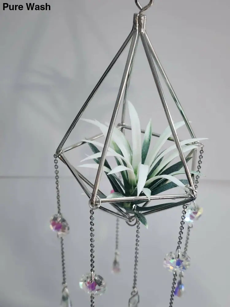 Pyramid Air Plant Suncatcher 5 - Pure Wash Canadian Made - Winnipeg
