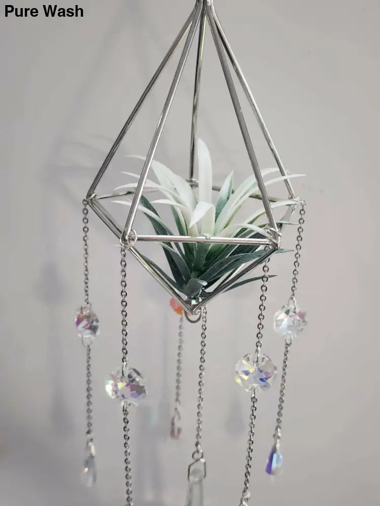 Pyramid Air Plant Suncatcher 5 - Pure Wash Canadian Made - Winnipeg