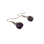 Amethyst Earrings - Pure Wash Canadian Made - Winnipeg