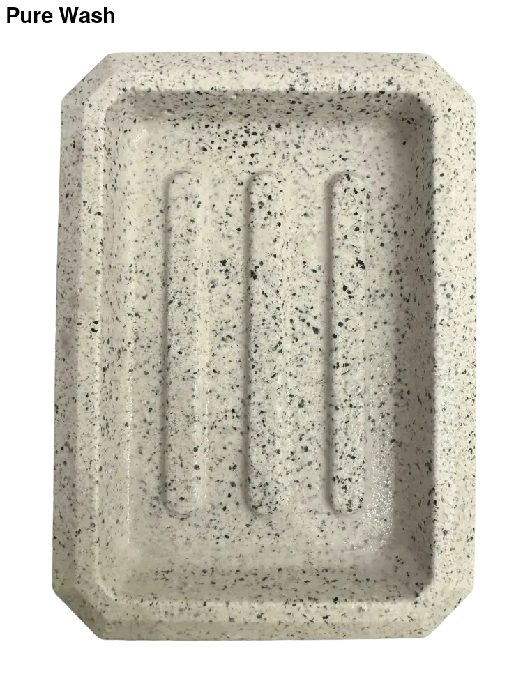 Rectangle Soap Dish - Pure Wash