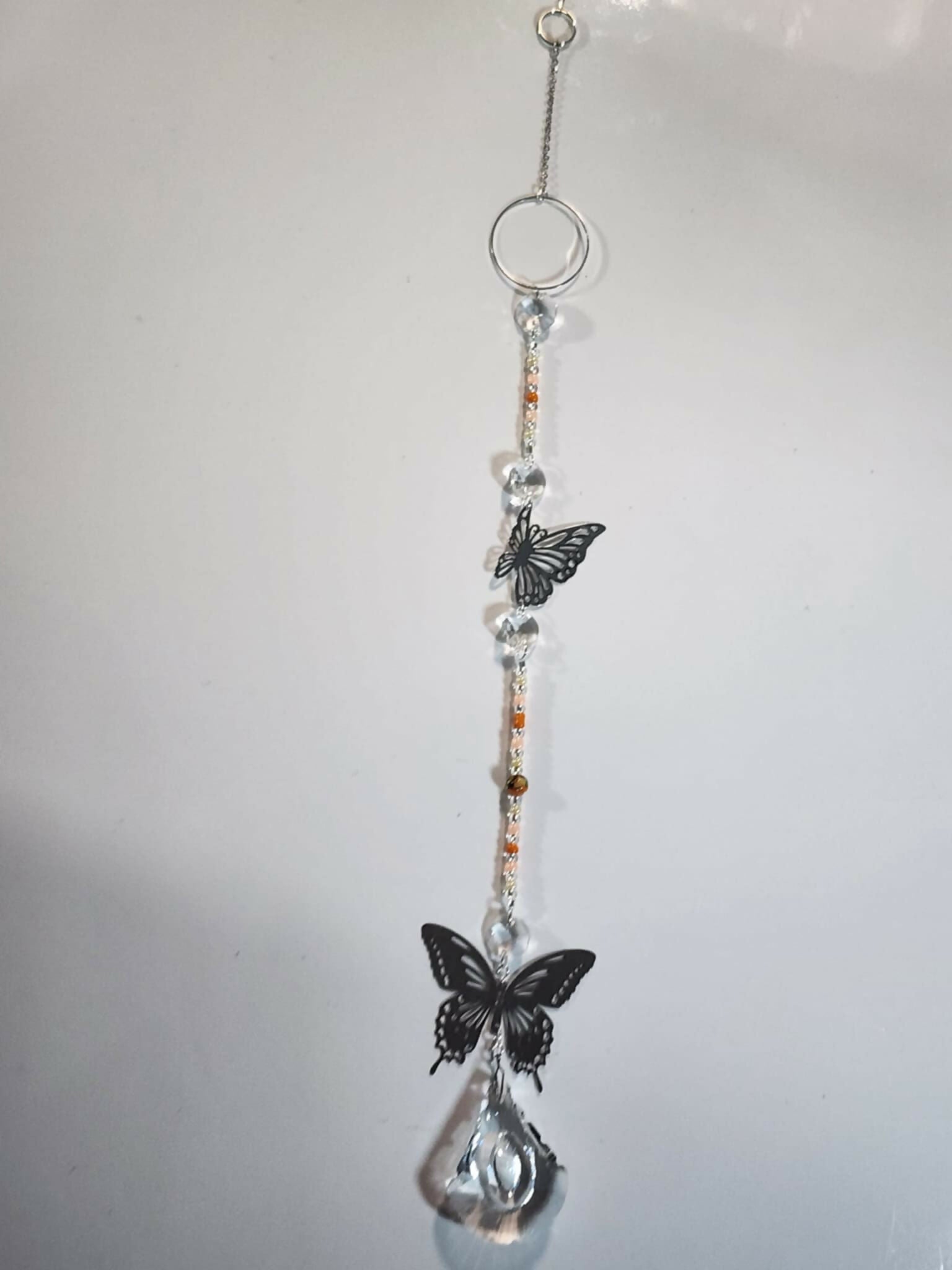 Butterfly 4 Long Suncatcher - Pure Wash Canadian Made - Winnipeg