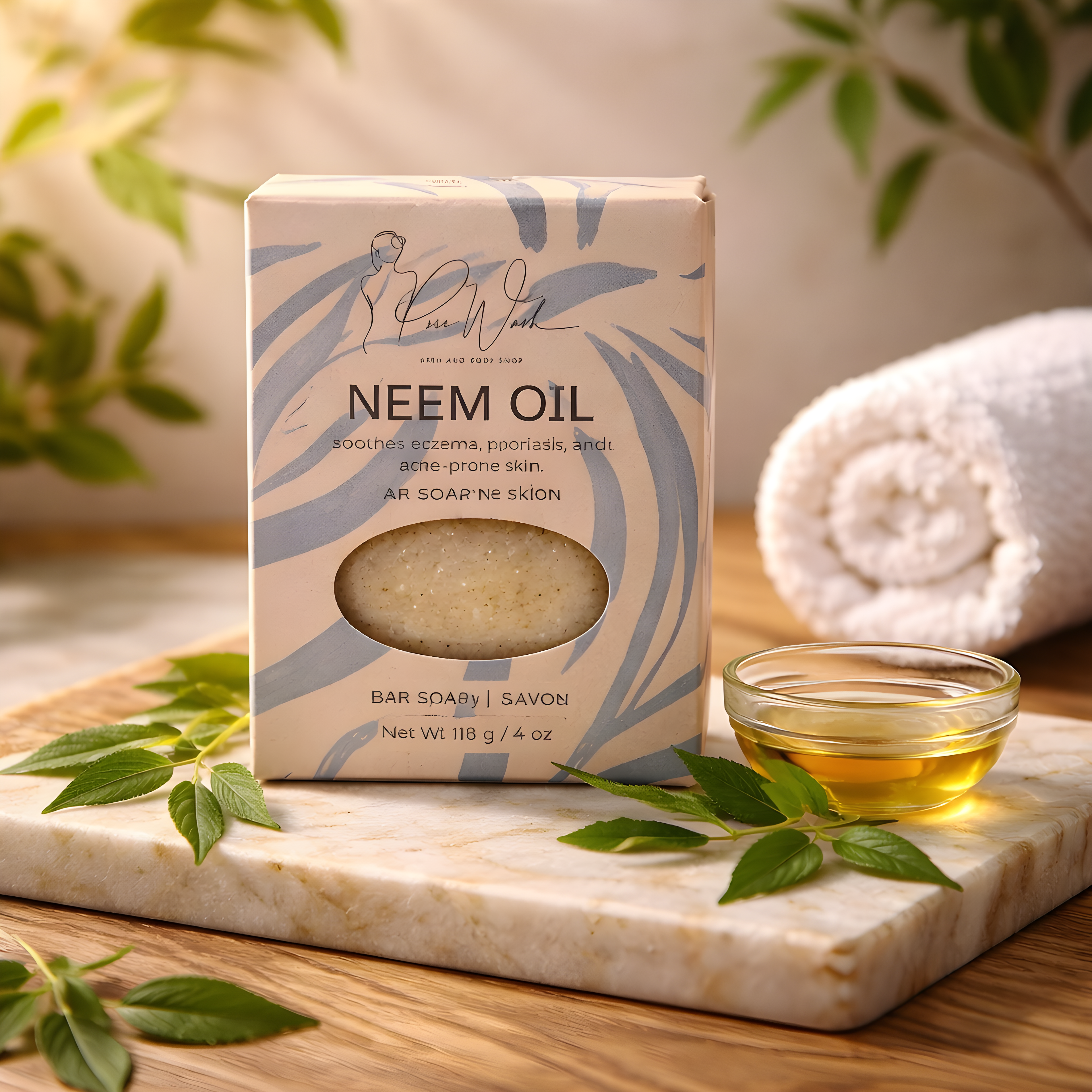 Neem Oil Soap Bar