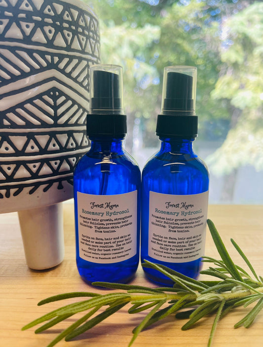 Rosemary Hydrosol by forestmama, distilled from organically grown rosemary in Manitoba