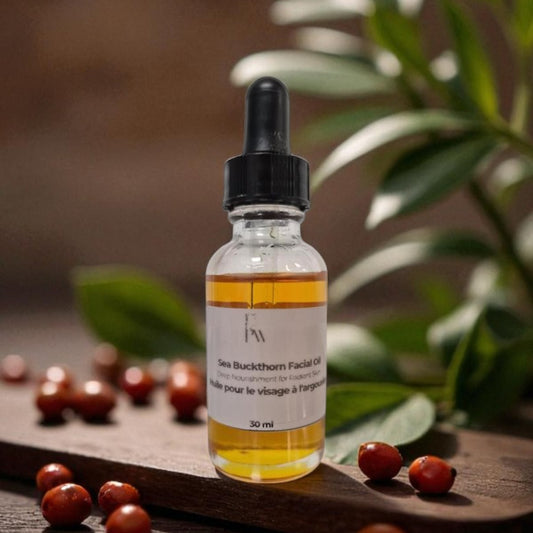 Sea Buckthorn facial oil | natural glow | facial oil | Made in Canada | Canadian made