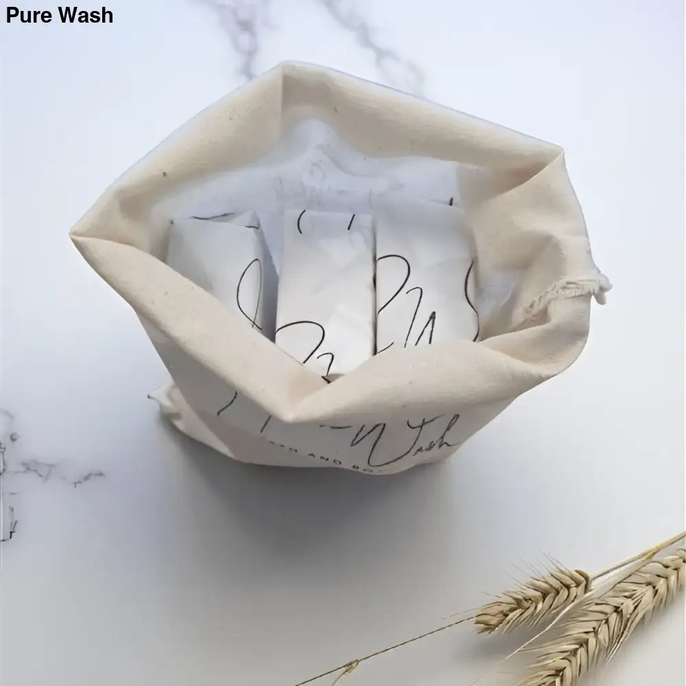 Soap Trio + Cotton Bag - Pure Wash