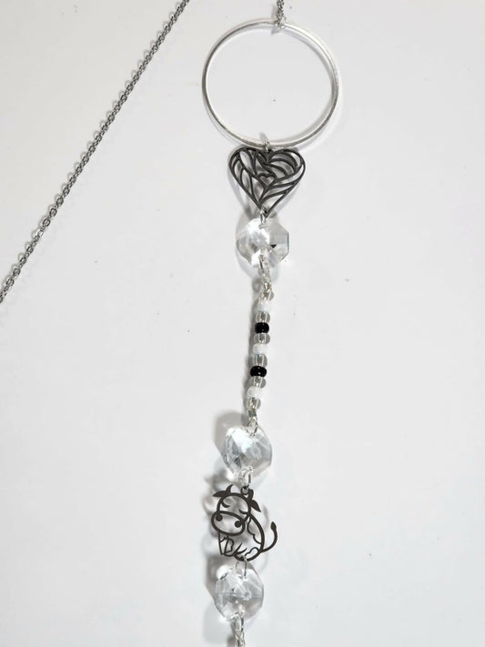 Cow Long Suncatcher - Pure Wash Canadian Made - Winnipeg