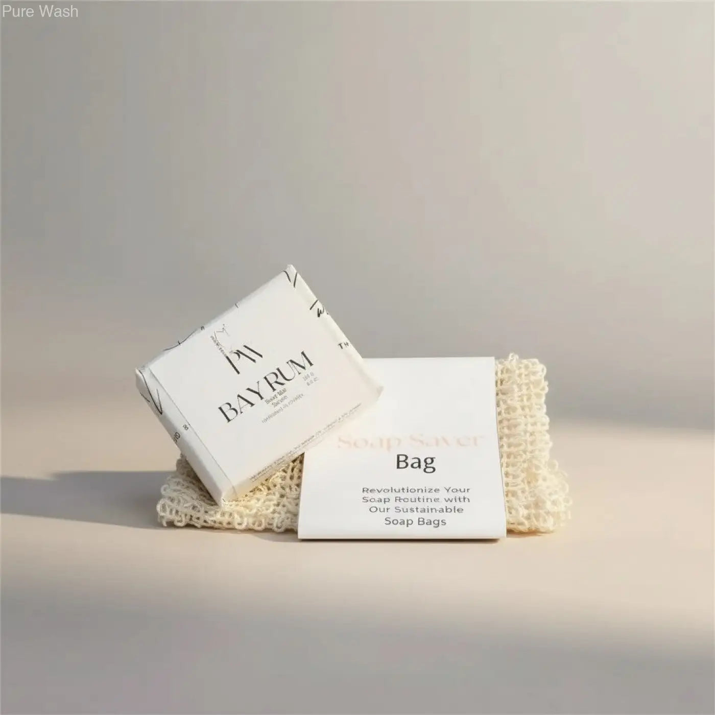 Thank you gift box – natural soap & skincare set canada white bayrum soap bar minimalist winnipeg